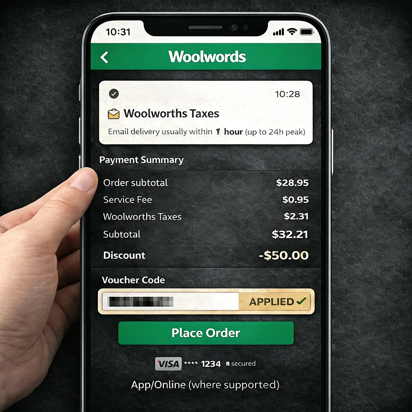 Woolworths $50 e-coupon code (Australia) – sent via email - Image 4