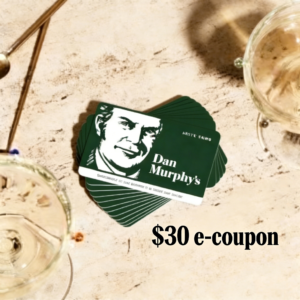 Danmurphys $30 e-coupon code (Australia) – sent via email
